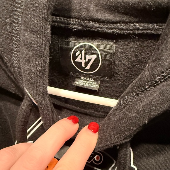 Black Gritty Hoodie - Picture 2 of 3